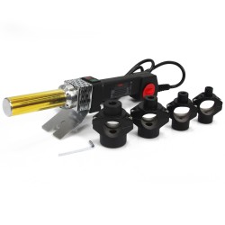 Polifusore saldatore 1850W salda tubi polipropilene PVC 4 matrici 16-32 mm